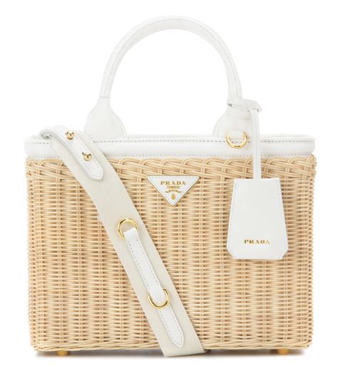 prada rattan bag dupe